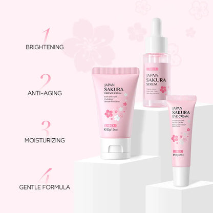 LAIKOU-Kit de soins pour la peau Sakura