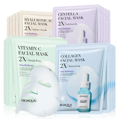 BIOAQUA - Centella Collagen Masques 20pcs