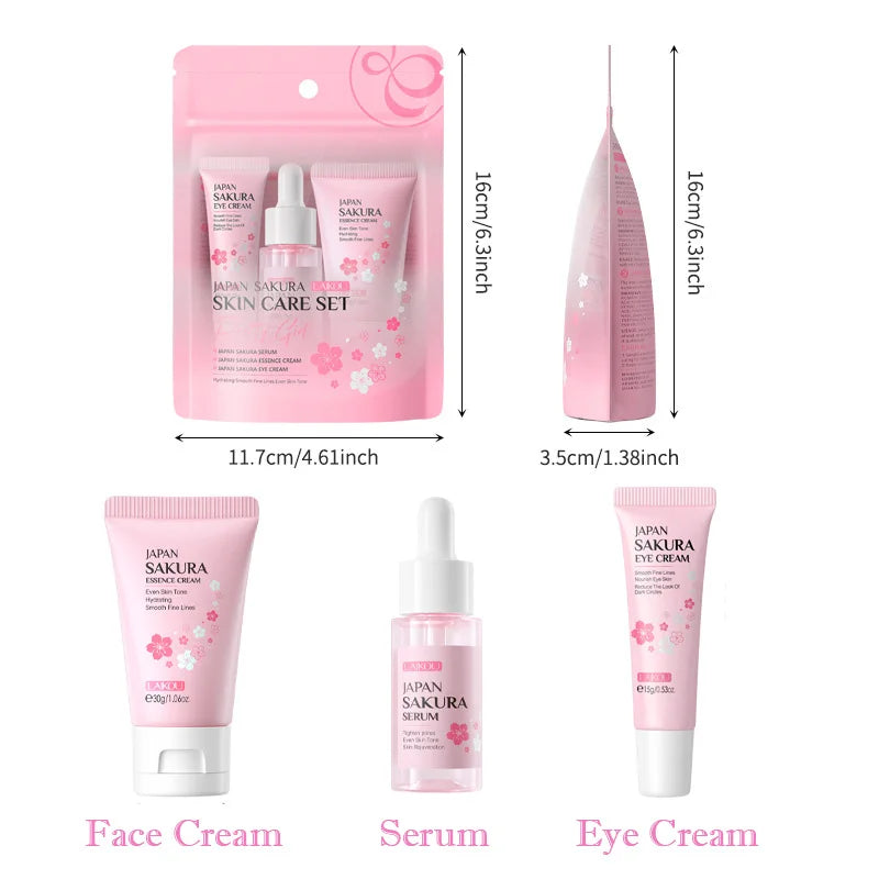 LAIKOU-Kit de soins pour la peau Sakura