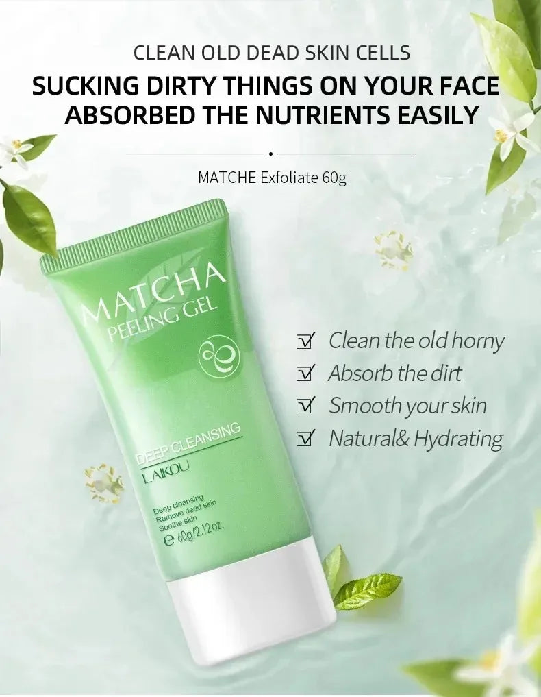 Peeling Gel Exfoliant au Matcha