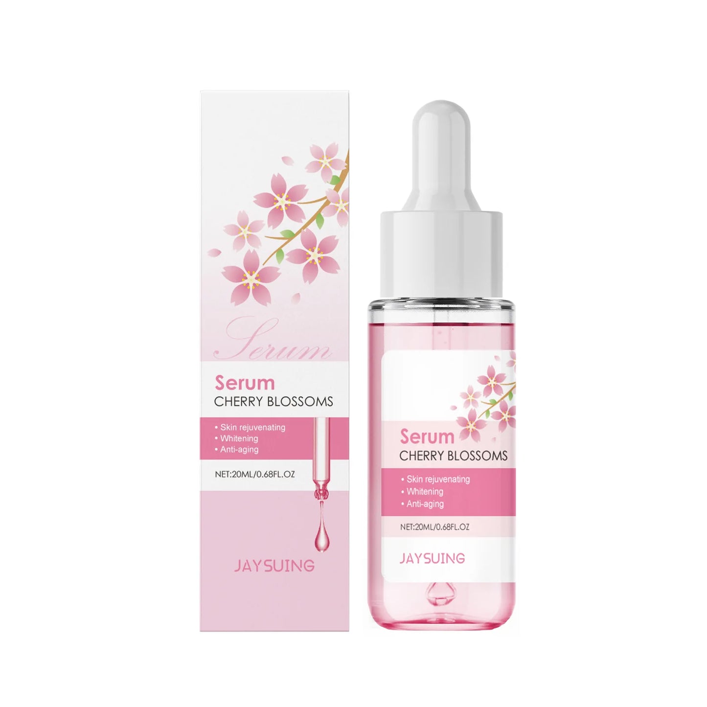 Kit Sakura Skin Care (Savon visage,Tonner, Sérum yeux, Sérum, Crème hydratante)